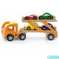 Деревянный автотрейлер Viga Toys 50825